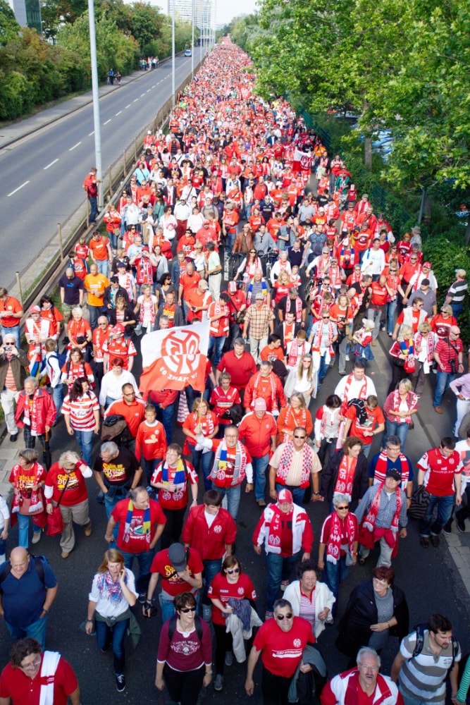 Einweihung Coface Arena Mainz 05